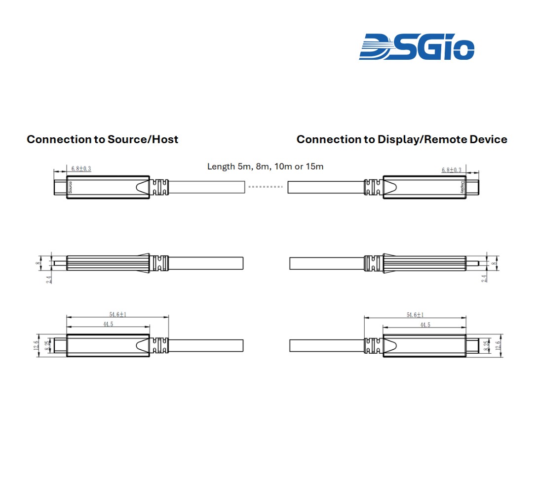 UFF-CCF10G-XXXM Connection Diagram UFF-CCF10G-XXXM Connection Diagram
