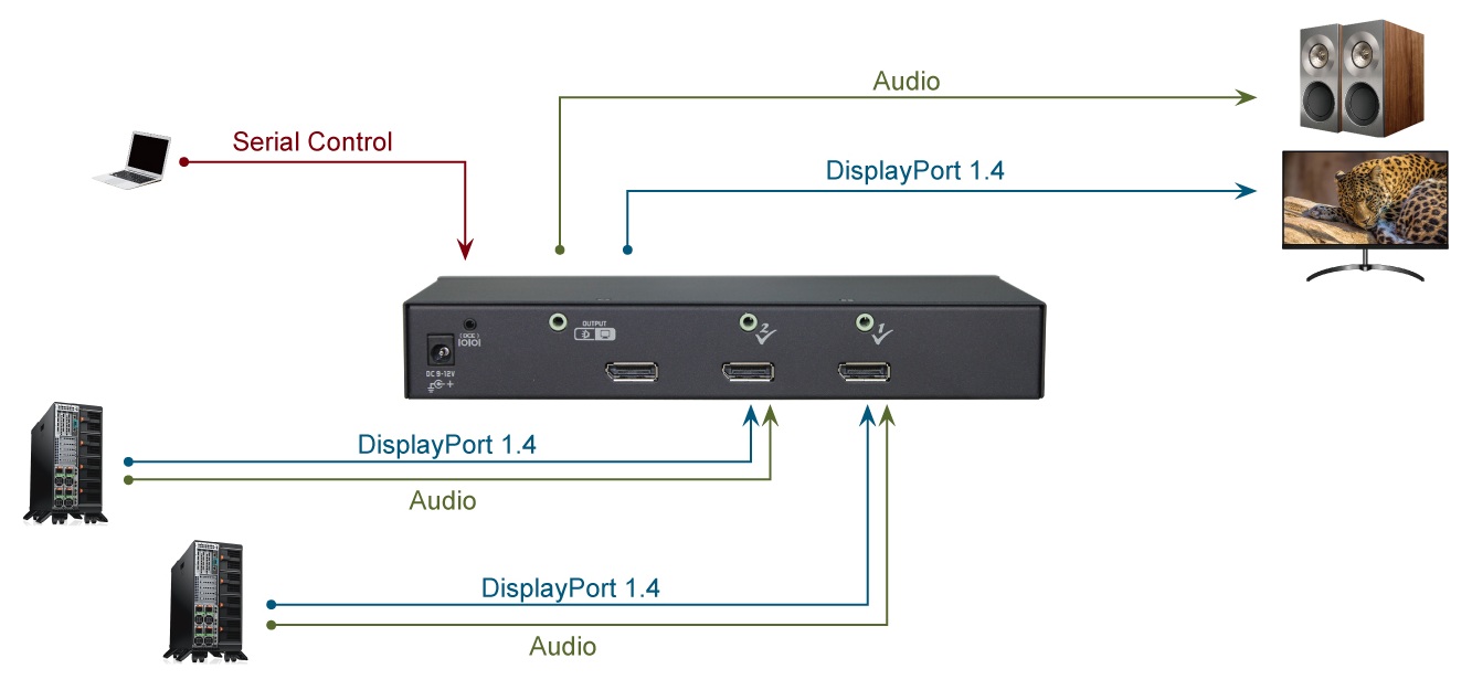 VSW-DP14-8K21 Connection Diagram